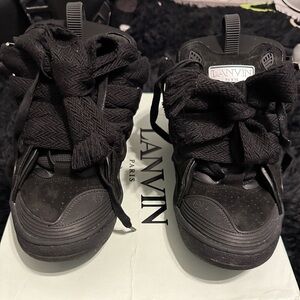 Lanvin curb Black Sneakers